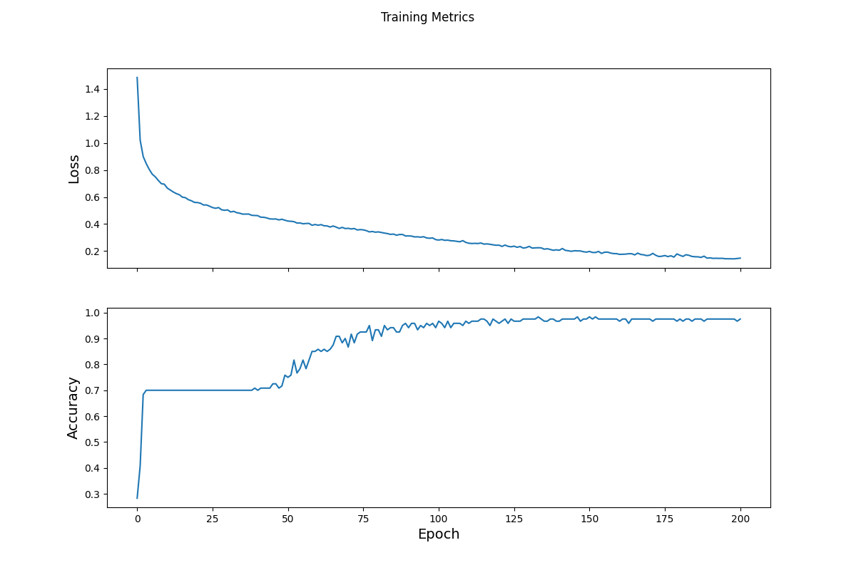 Iris Loss Plot